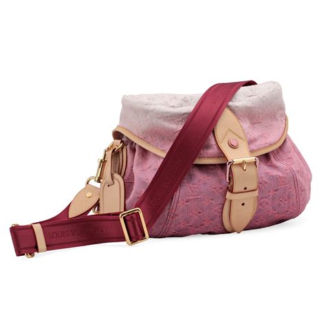 louis vuitton sunshine hobo bag with pink monogram denim|louis vuitton monogram denim handbags.